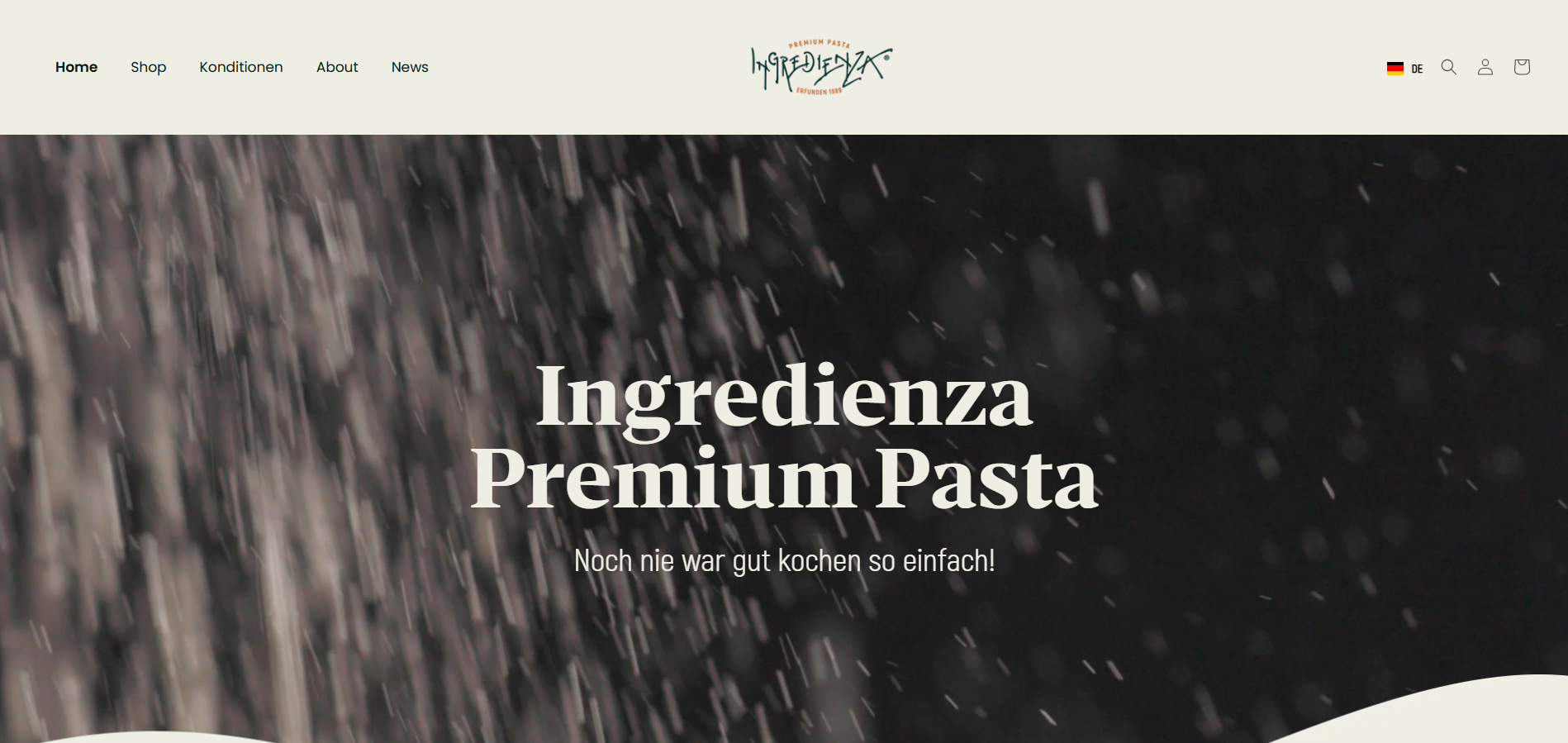 Ingredienza store preview